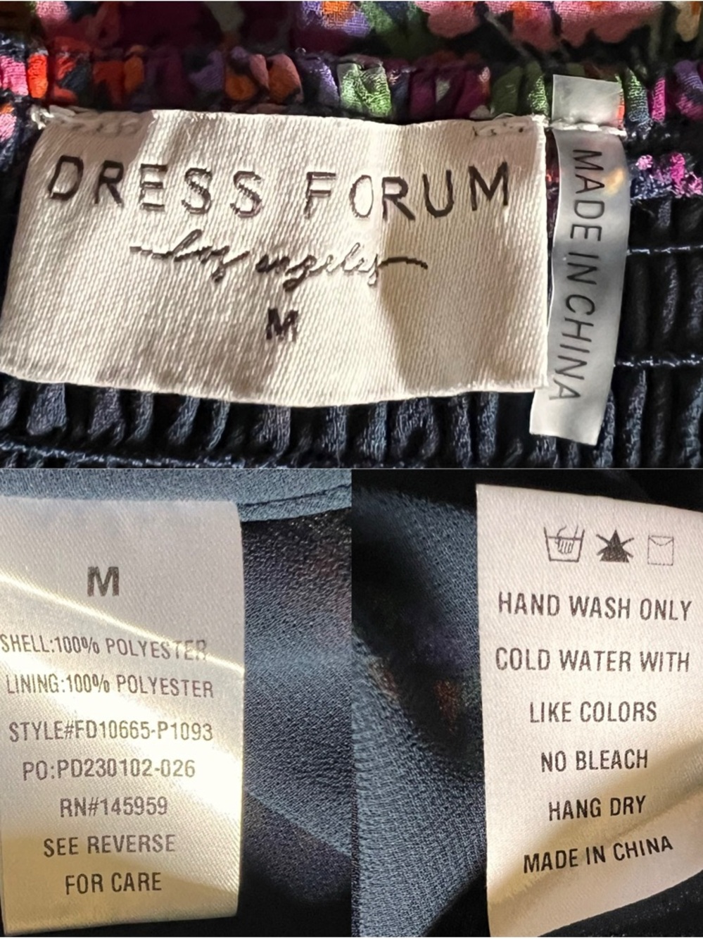 Dress Forum Berry Jam Ruffle Mini Dress Size M - Picture 6 of 14